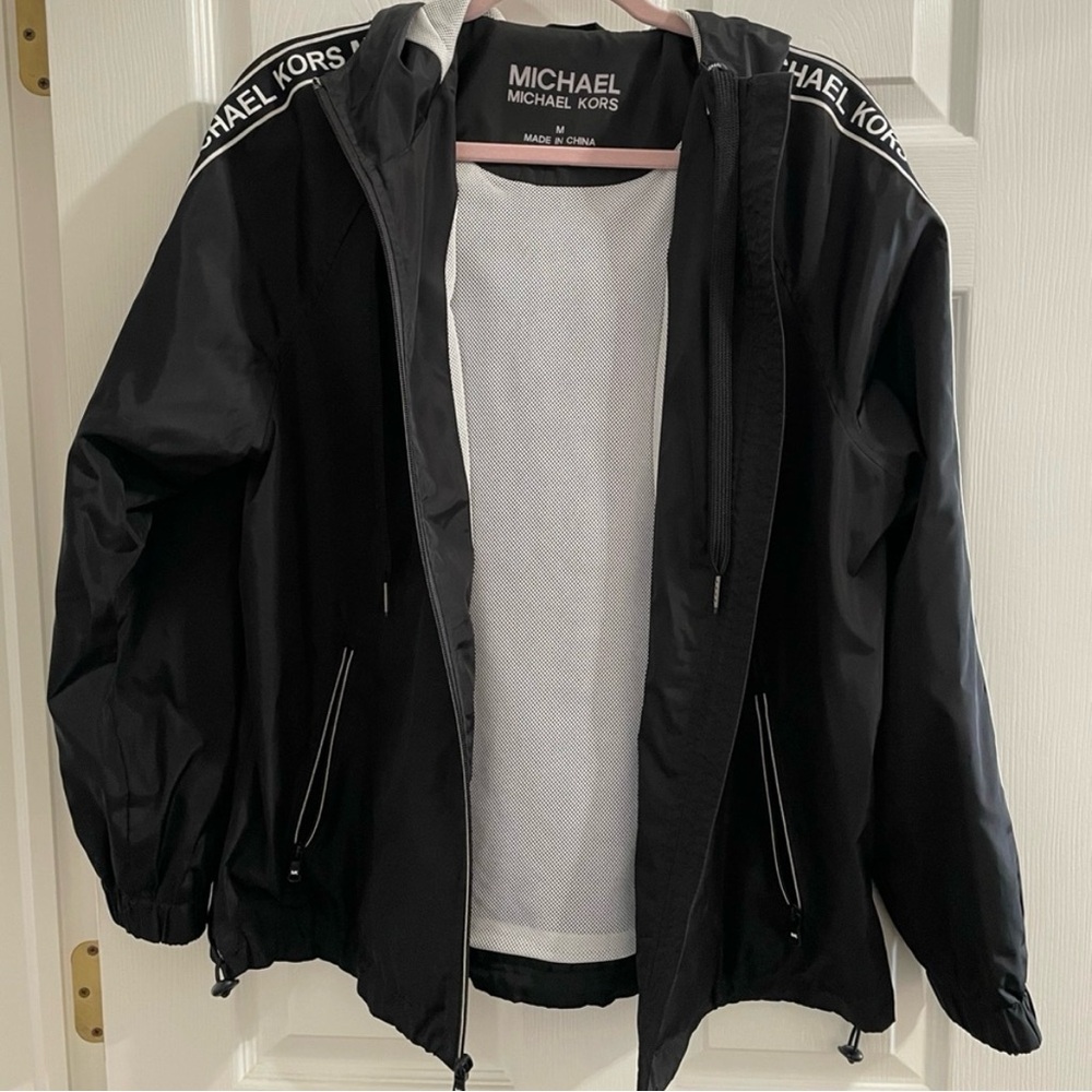 Michael Kors Hooded Windbreaker